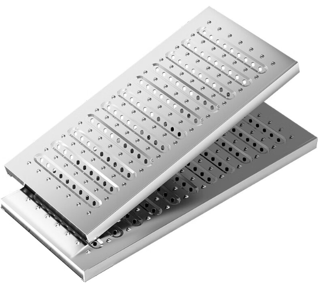 铁山港不锈钢沟盖板展示